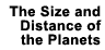 The Size and Distance of the Planets