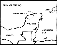 Map of the Yuctan Peninsula