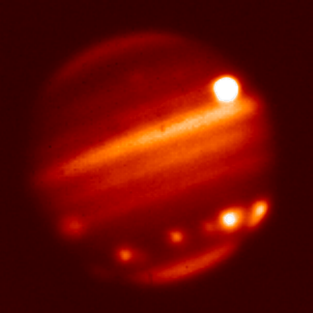 Jupiter with SL/9 impacts