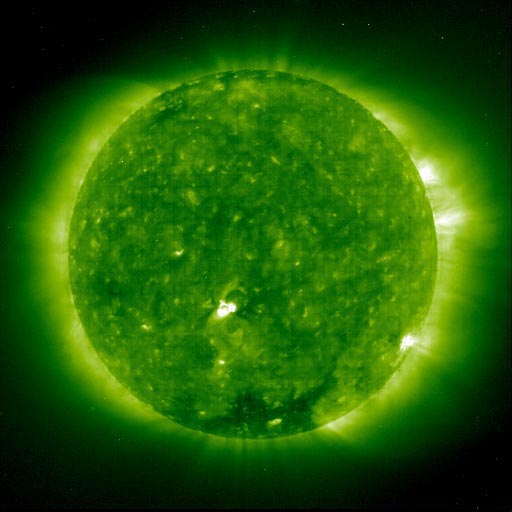 Ultraviolet Solar Image, 195 Angstroms