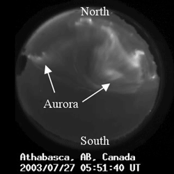 Aurora in Athabasca, Canada