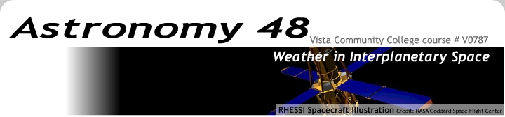 Astronomy 48 - Weather in Interplanetary Space