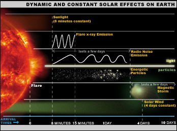 Dynamic Solar Effects on Earth