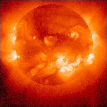 x-ray image of the Sun