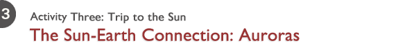 Activity 3: Trip to the Sun - The Sun-Earth Connection