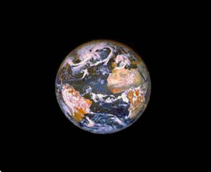 View towards Earth