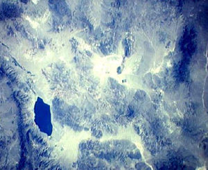 View towards Earth