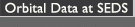 Orbital Data at SEDS