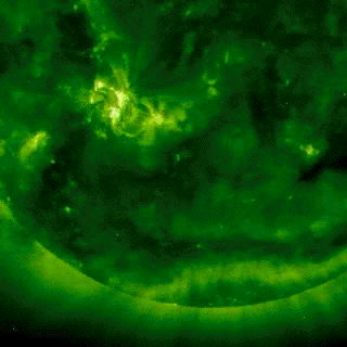 Solar flare X-ray