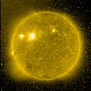 Latest SOHO Image of the Sun