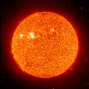 Latest SOHO Image of the Sun
