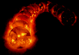 Yohkoh X-ray Images Throughout the Solar Cycle - from solar minimum to solar maximum