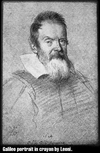 Galileo Portrait by Leoni